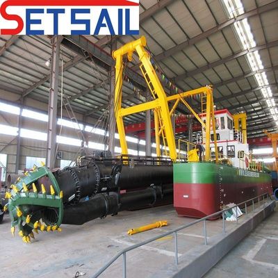 Potentes Cumins 160kw-3000kw Motor de succión de barro marino, bomba de corte y maquinaria de dragado