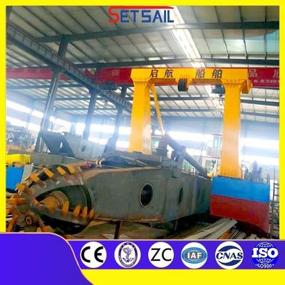 12 pulgadas cortador de succión del lago excavadora de arena con Spud Shijiazhuang solicitud personalizada