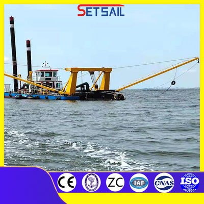 Dredger de succión de 12 pulgadas para la dragación de profundidad de 12 metros y control hidráulico