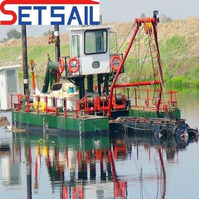 QHCTS-1 Control hidráulico motor diesel motor de accionamiento de la bomba cortador buque de succión para el flujo de agua