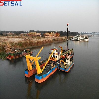 Dredger de succión de 12 pulgadas para extracción de arena de río