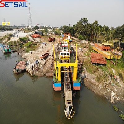 Dredger de succión de 12 pulgadas para extracción de arena de río