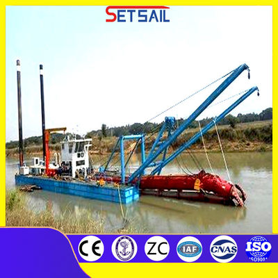 1450 mm Diámetro de la cabeza del cortador Cortador excavador de succión para la resistencia a la corrosión del río lago