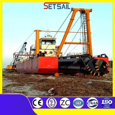 Shijiazhuang bomba sólida 12 pulgadas cortador de succión excavadora de arena con transporte pago completo
