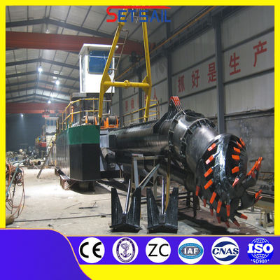 Shijiazhuang bomba sólida 12 pulgadas cortador de succión excavadora de arena con transporte pago completo