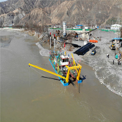 Dredger de succión QHCSE-33 para el excavado de arena marina con motor hidráulico diesel