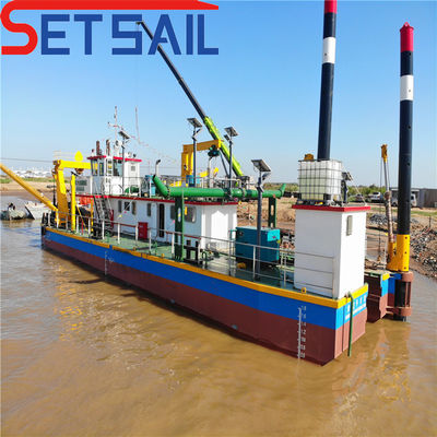 Dredger de succión de corte de 10 pulgadas para el motor diesel de arena de río y bomba hidráulica incluida