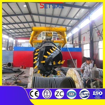 10 pulgadas Siemens PLC motor diesel excavadora de arena del río con ciclón tipo hidrociclón