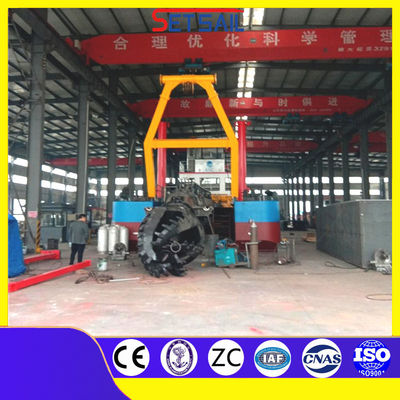 10 pulgadas Siemens PLC motor diesel excavadora de arena del río con ciclón tipo hidrociclón