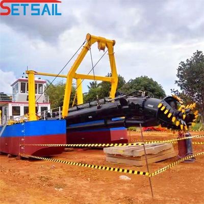 Dredger de succión de cortador personalizado con solución de dragado de cabeza de cortador de control hidráulico