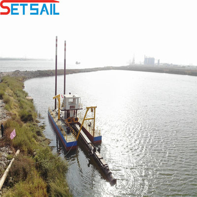 Dredger de succión de cortador personalizado con solución de dragado de cabeza de cortador de control hidráulico