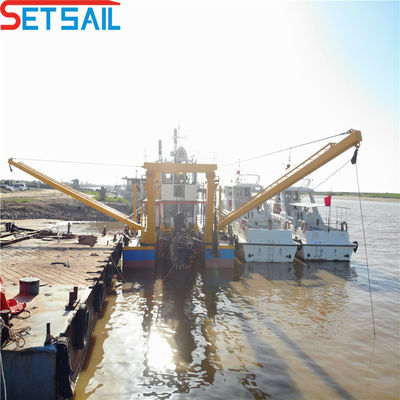 Dredger de succión de cortador personalizado con solución de dragado de cabeza de cortador de control hidráulico