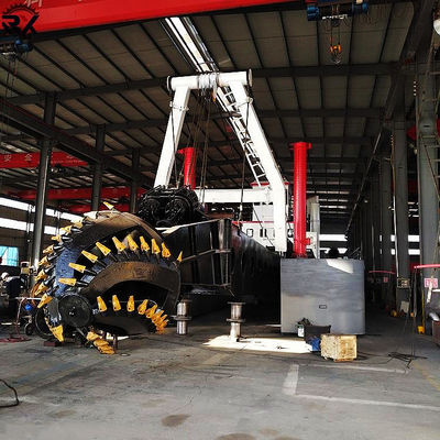 Máquina de excavación de arena de succión con consumo de combustible 34L-500L