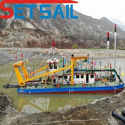 Máquina de dragado de succión de la bomba de arena submarina de trabajo pesado con Siemens PLC