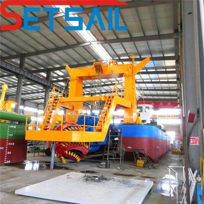Hydrocyclone Siemens PLC cortador hidráulico máquina de excavación de arena de succión con bomba