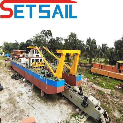 Hydrocyclone Siemens PLC cortador hidráulico máquina de excavación de arena de succión con bomba