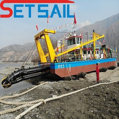 Sistema Siemens PLC Motor diesel excavadora de arena utilizada en el río para necesidades personalizadas