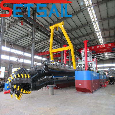 Sistema Siemens PLC Motor diesel excavadora de arena utilizada en el río para necesidades personalizadas