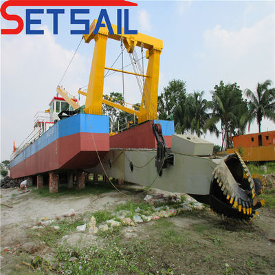 Dredger de arena y grava con diámetro de cabeza de corte de 1000 mm-5000 mm