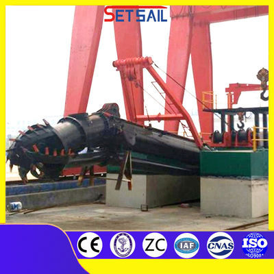 1000 Meter Distancia de descarga 10 pulgadas cortador de succión Dredger de arena del lago con hidrociclón