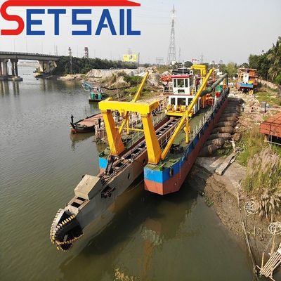 Dredger de arena y grava con diámetro de cabeza de corte de 1000 mm-5000 mm