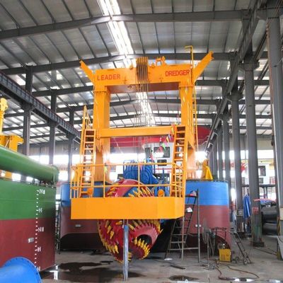 53 Meter Head Full 10 Inch Cutter Suction Dredger Costo de envío y sistema de monitorización