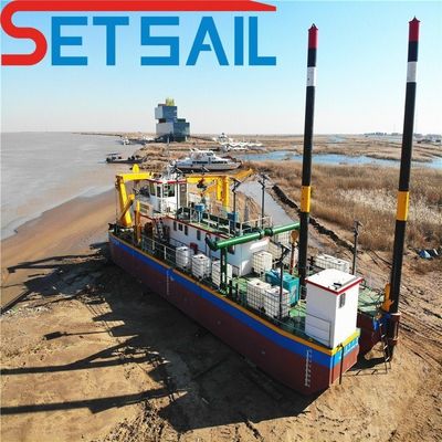 Dredger de succión de alta capacidad con bomba de arena submarina y solución de dragado