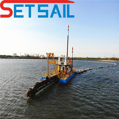 Dredger de succión de alta capacidad con bomba de arena submarina y solución de dragado