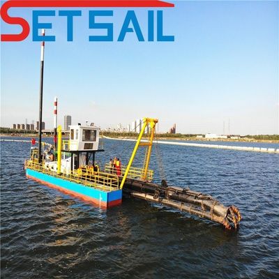 Dredger de succión de alta capacidad con bomba de arena submarina y solución de dragado