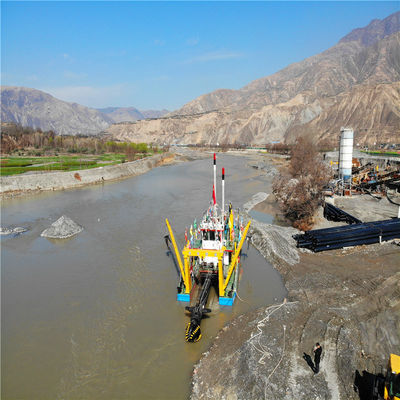 Dredger de succión de cortador de 10 pulgadas para equipos de dragado profesional en el río lago