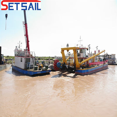 Dredger de succión de 10 pulgadas para arena de río Solución de dragado a precios razonables