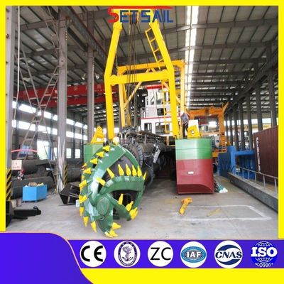 Pago inicial Fabricación hecha 10 pulgadas cortador de succión excavadora altura total 1,48 metros