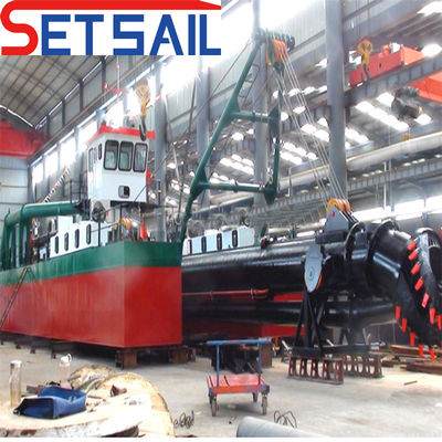 68000.000kg paquete peso bruto 10 pulgadas cortador excavadora de succión con motor diesel