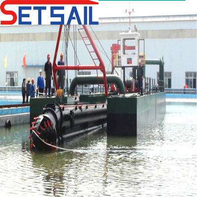68000.000kg paquete peso bruto 10 pulgadas cortador excavadora de succión con motor diesel