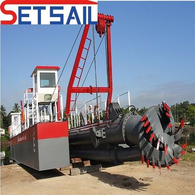 68000.000kg paquete peso bruto 10 pulgadas cortador excavadora de succión con motor diesel