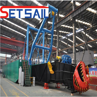 68000.000kg paquete peso bruto 10 pulgadas cortador excavadora de succión con motor diesel