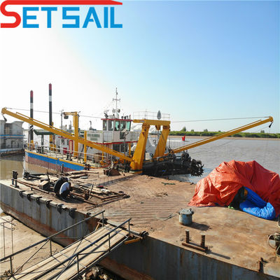 Excavadora de succión de 10 pulgadas con bomba de arena de Shijiazhuang y motor Cumins 122kw