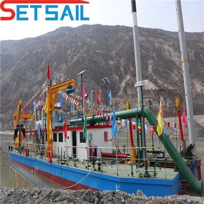 Dredger de succión de 10 pulgadas de corte para aumentar la eficiencia y el rendimiento de los costos de envío