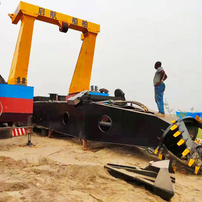Equipo de excavación de succión de la cabeza del cortador de botas de anclaje hidráulico con motor diesel Cummins