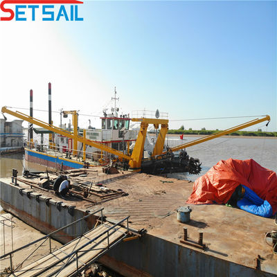 Capacidad máxima 6000 m3/hora Cortador eléctrico Excavadora de succión con bomba submarina