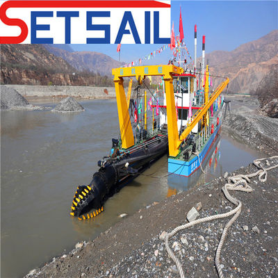 Equipo de excavación de arena de succión con transporte de espuma