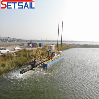 Equipo de dragado de bomba submarina de aspiración, bomba de arena y buque de dragado con cabeza de cortador