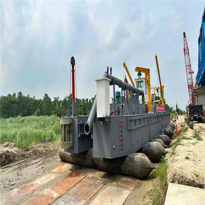 Motor diesel de 50kw de potencia 8 pulgadas de corte de succión de arena barco con Rexroth bomba hidráulica