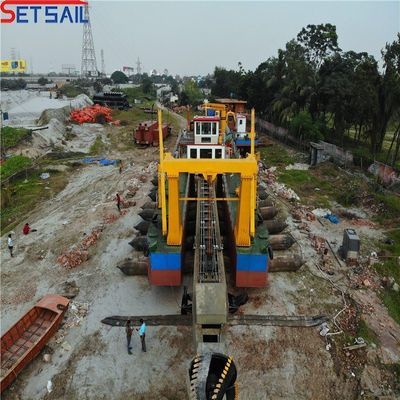 Excavadora de arena de succión de 8 pulgadas con baja falla con un peso bruto de 90000.000 kg