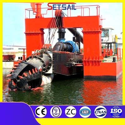 Dredger de succión de corte de 8 pulgadas con bomba de barro submarino