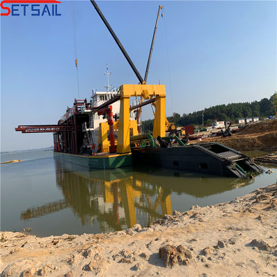 Nuevo diseño de 8 pulgadas cortador de succión de dragado con Siemens PLC y bomba de arena Shijiazhuang