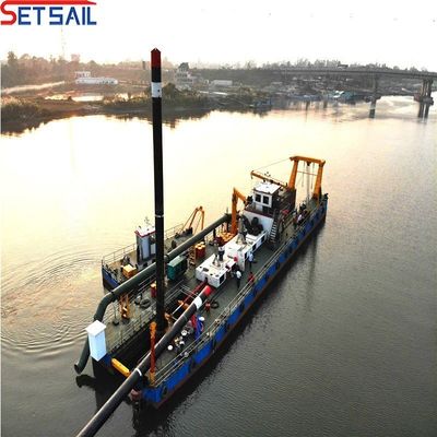 Nuevo diseño de 8 pulgadas cortador de succión de dragado con Siemens PLC y bomba de arena Shijiazhuang