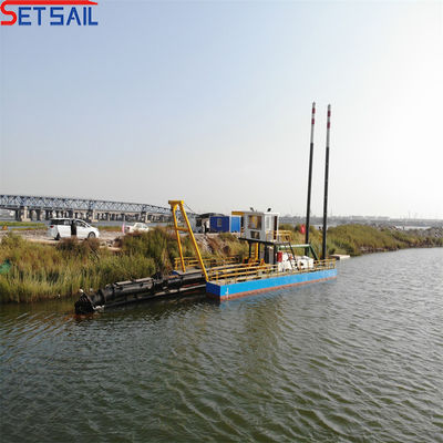 Nuevo diseño de 8 pulgadas cortador de succión de dragado con Siemens PLC y bomba de arena Shijiazhuang