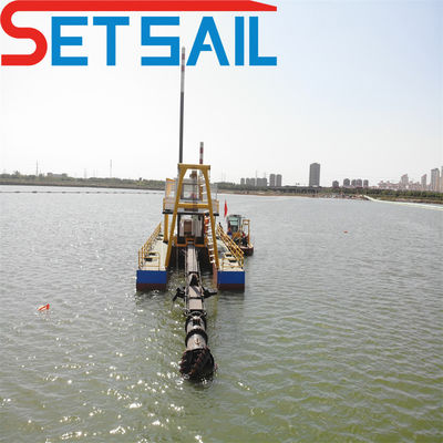 Máquina de excavación de arena de aspiración con motor diésel