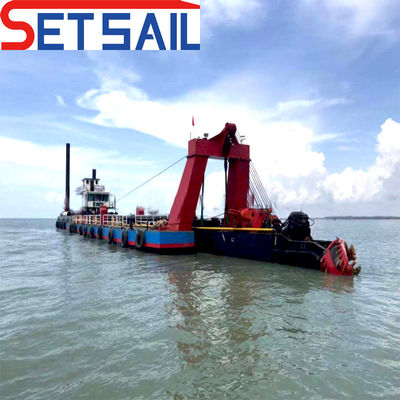 Dredger de succión de corte de 8 pulgadas hidráulicos Rexroth personalizado para Bangladesh Devolución de reembolsos